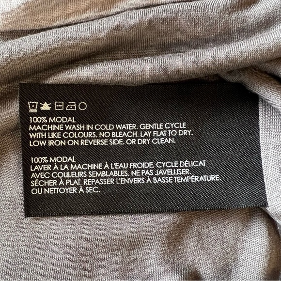 CLUB MONACO Lined Round Neckline Women’s Top Grey, Size Small, #57 - Picture 7 of 8